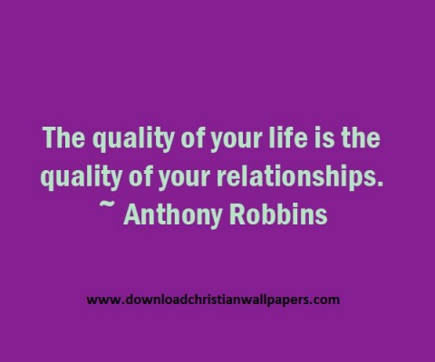 The Quality of Your Life