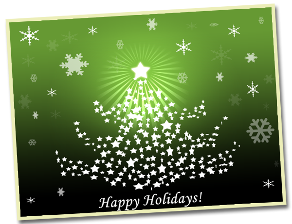 shining christmas tree wallpaper