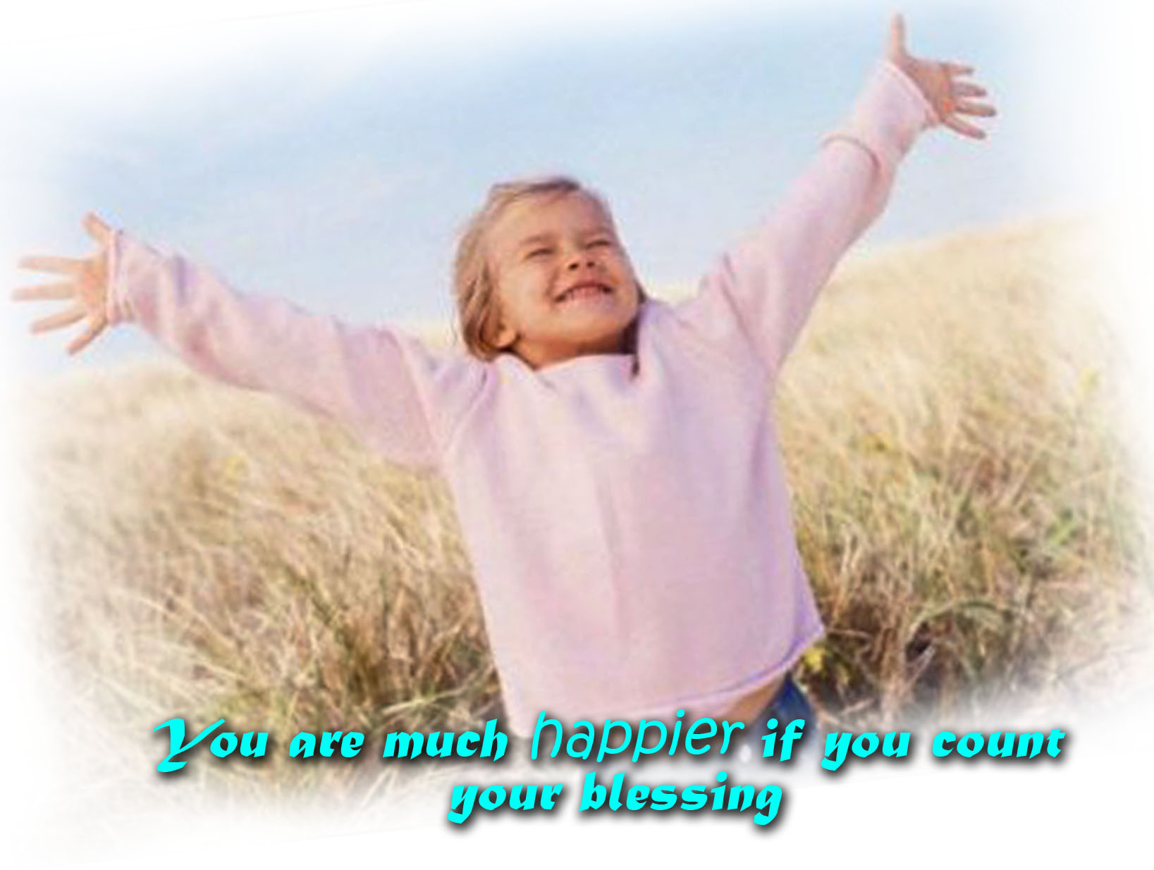 count your blessing wallpaper